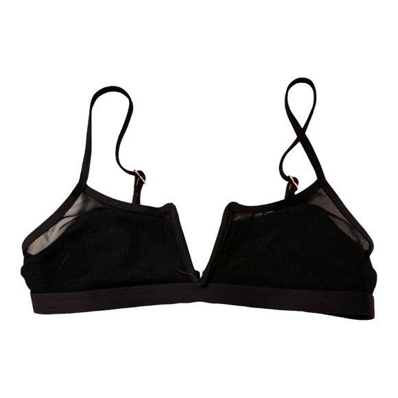 L*Space Ribbed Sadie Bikini Top NWOT - Picture 2 of 10
